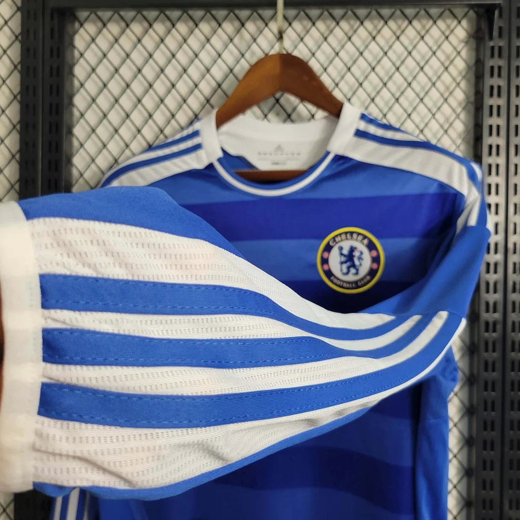 Chelsea 2011/2012 Home Long Sleeve Retro Jersey