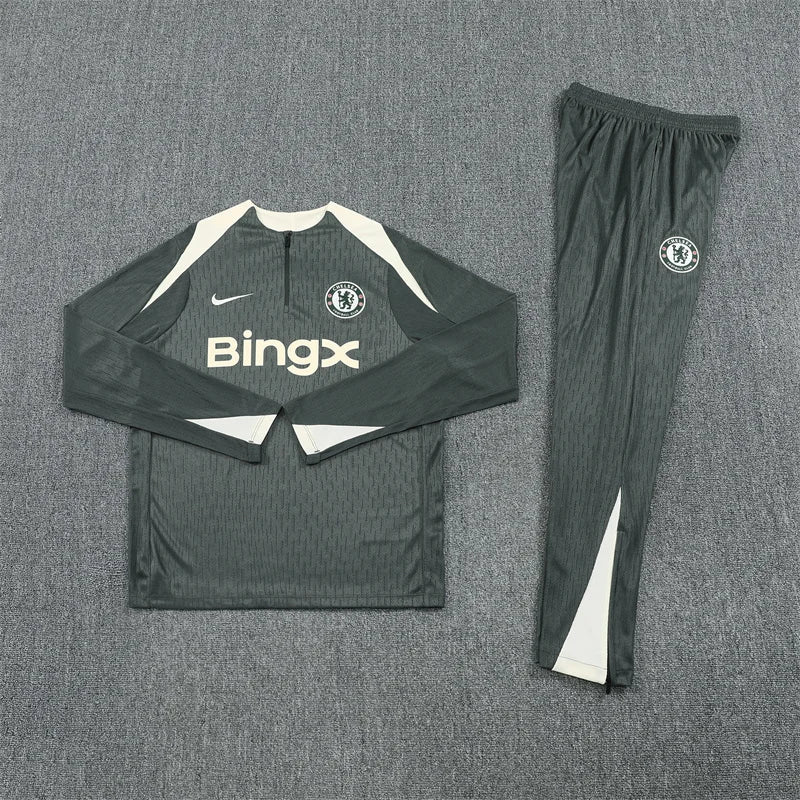 Chelsea 2025/2026 Grey Tracksuit