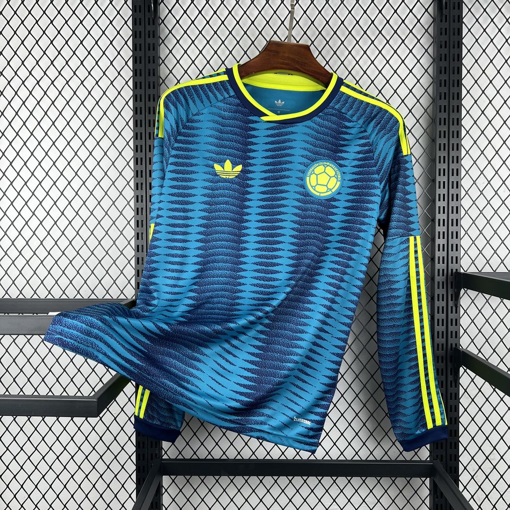 Colombia 2026 Away Long Sleeve Jersey