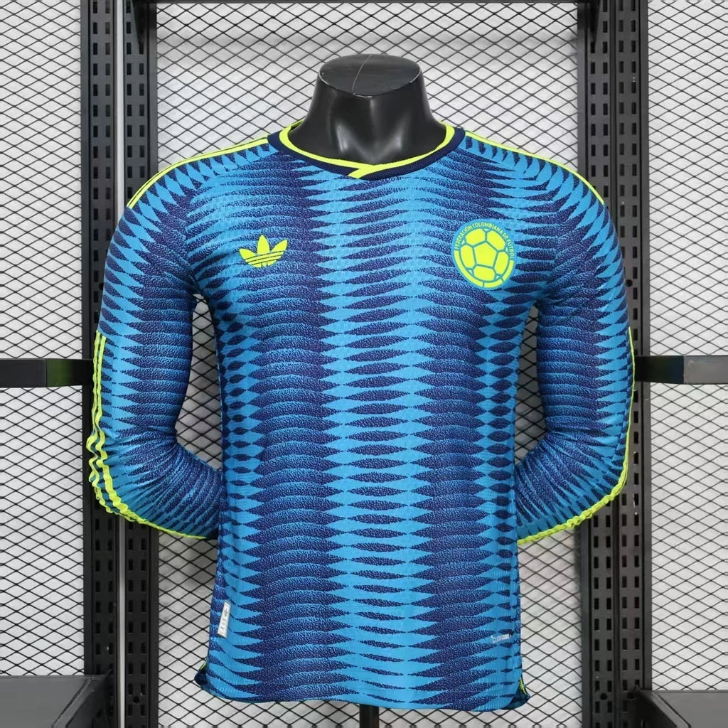 Colombia 2026 Away Long Sleeve Player Jersey