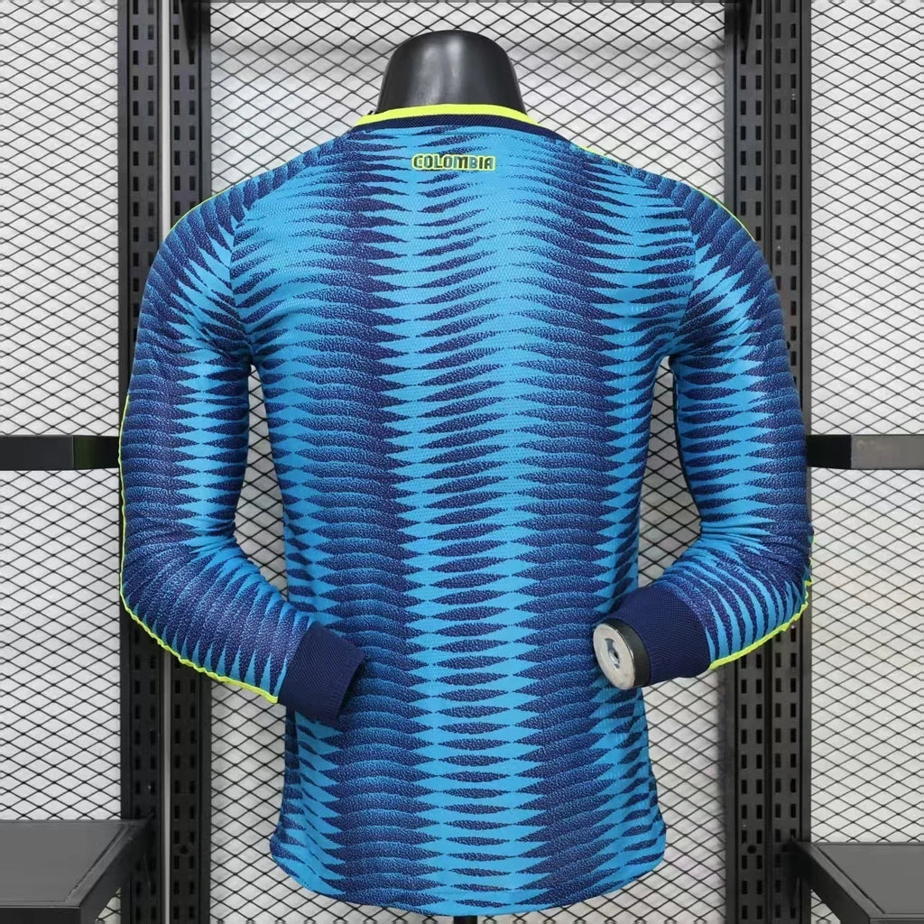 Colombia 2026 Away Long Sleeve Player Jersey