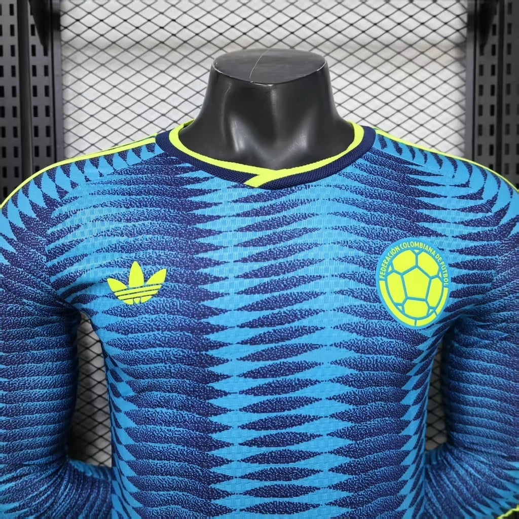 Colombia 2026 Away Long Sleeve Player Jersey