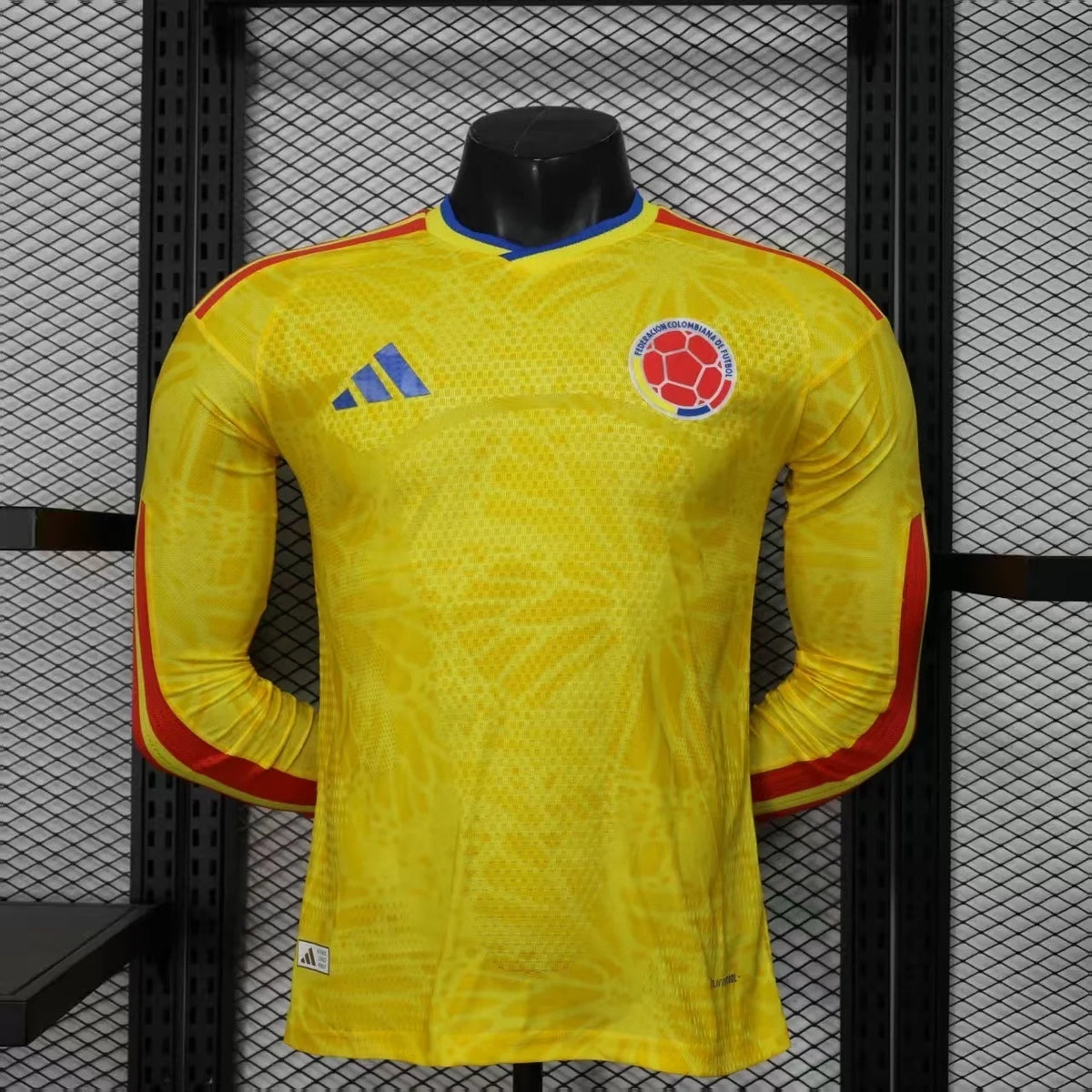 Colombia 2026 Home Long Sleeve Player Jersey