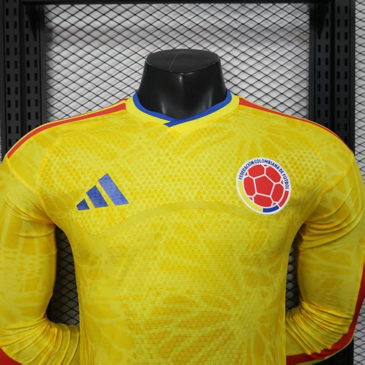 Colombia 2026 Home Long Sleeve Player Jersey