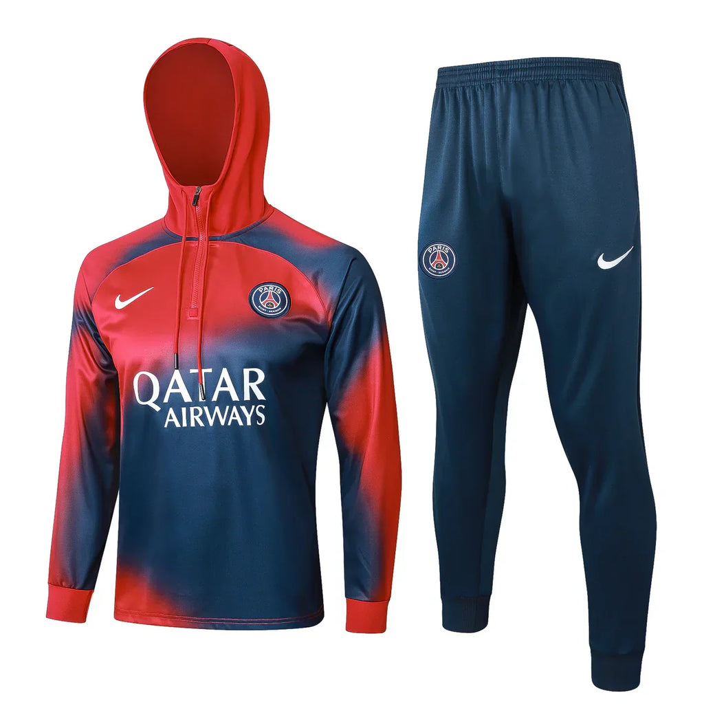 Dark Blue and Red Tracksuit II