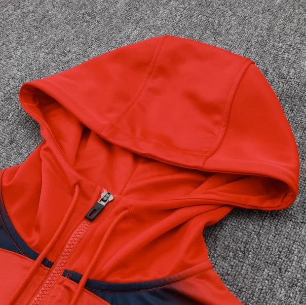Dark Blue and Red Tracksuit II