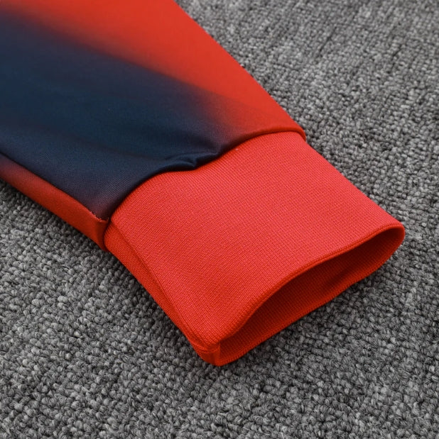 Dark Blue and Red Tracksuit II