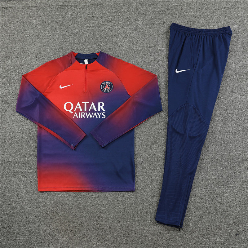 Dark Blue and Red Tracksuit III