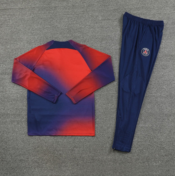 Dark Blue and Red Tracksuit III