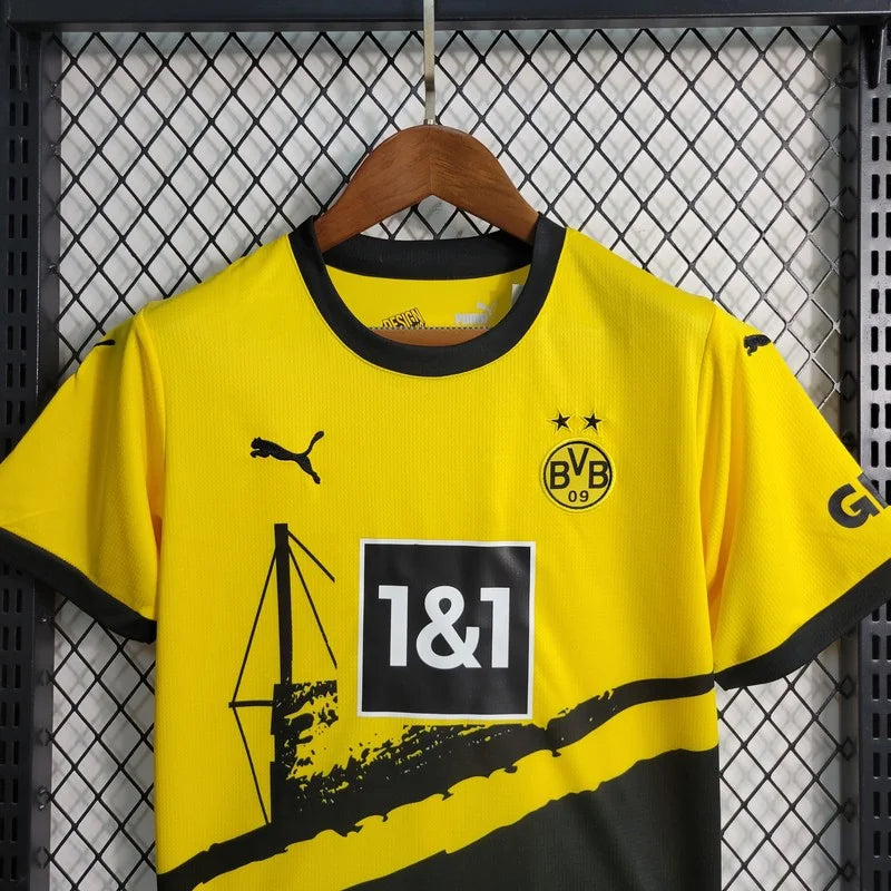 Dortmund 2023/2024 Home Jersey Kids Size