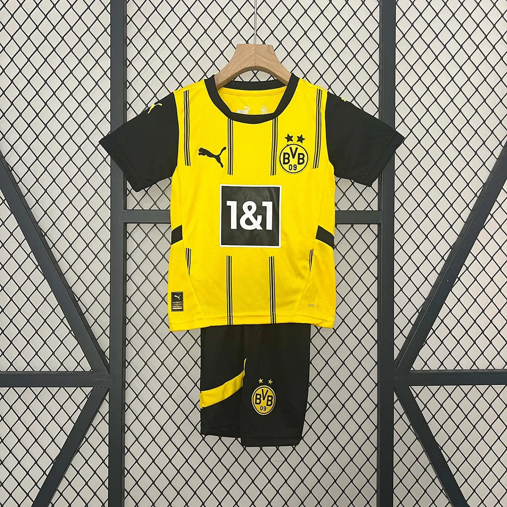 Dortmund 2024/2025 Home Jersey Kids Size