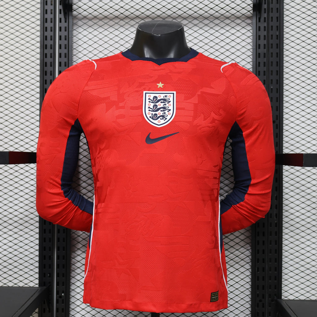England 2026 Away Long Sleeve Player Jersey