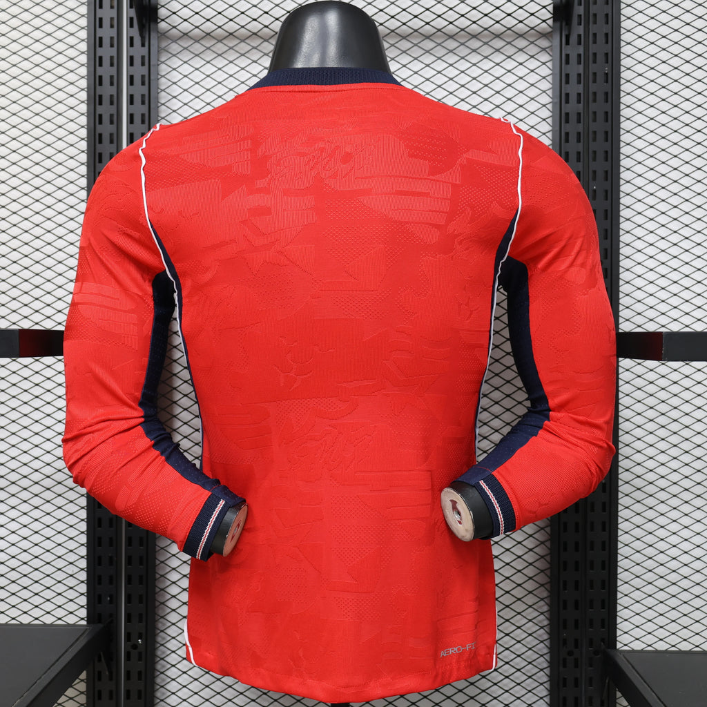 England 2026 Away Long Sleeve Player Jersey
