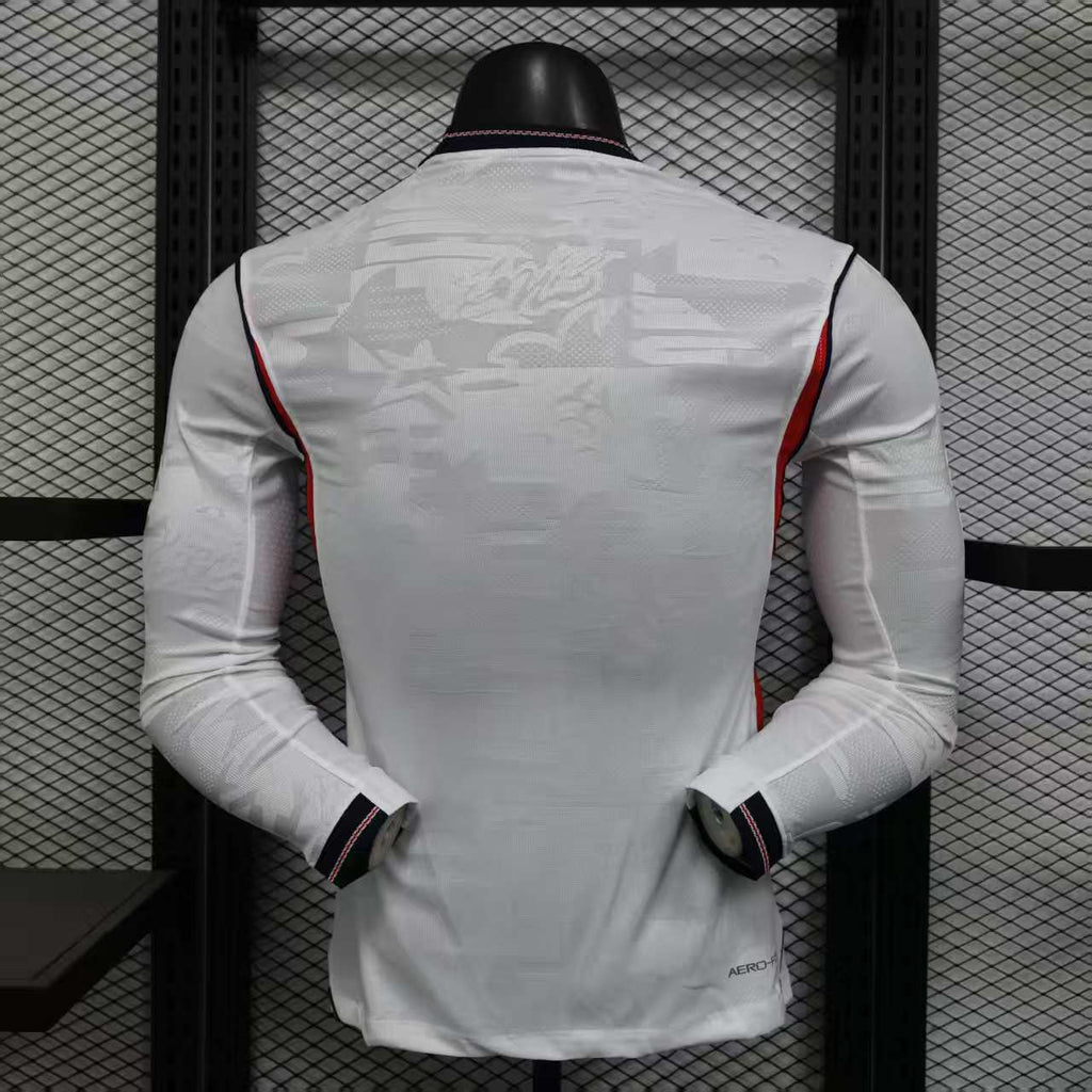 England 2026 Home Long Sleeve Player Jersey