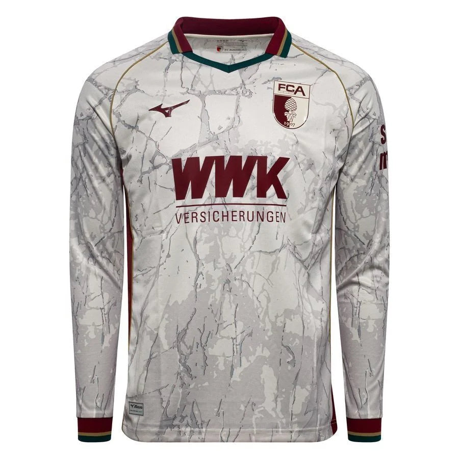 FC Augsburg 2026/2027 Home Long Sleeve Jersey