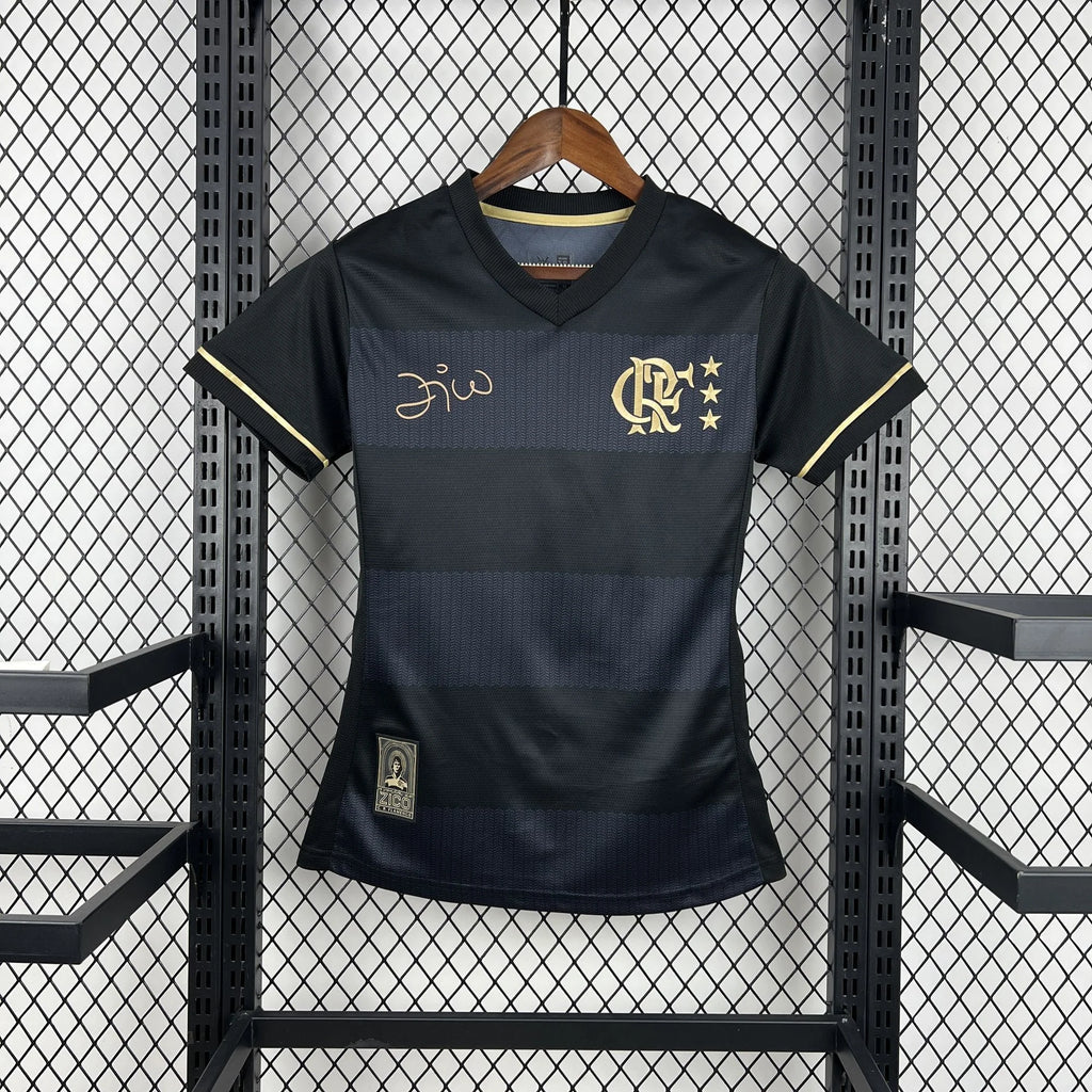 Flamengo 2025/2026 Zico 1981 Retro Women Jersey