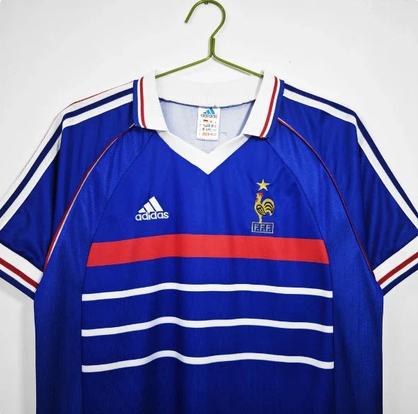 France 1998/1999 Home Retro Jersey