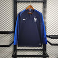 France 2018 Home Long Sleeve Retro Jersey