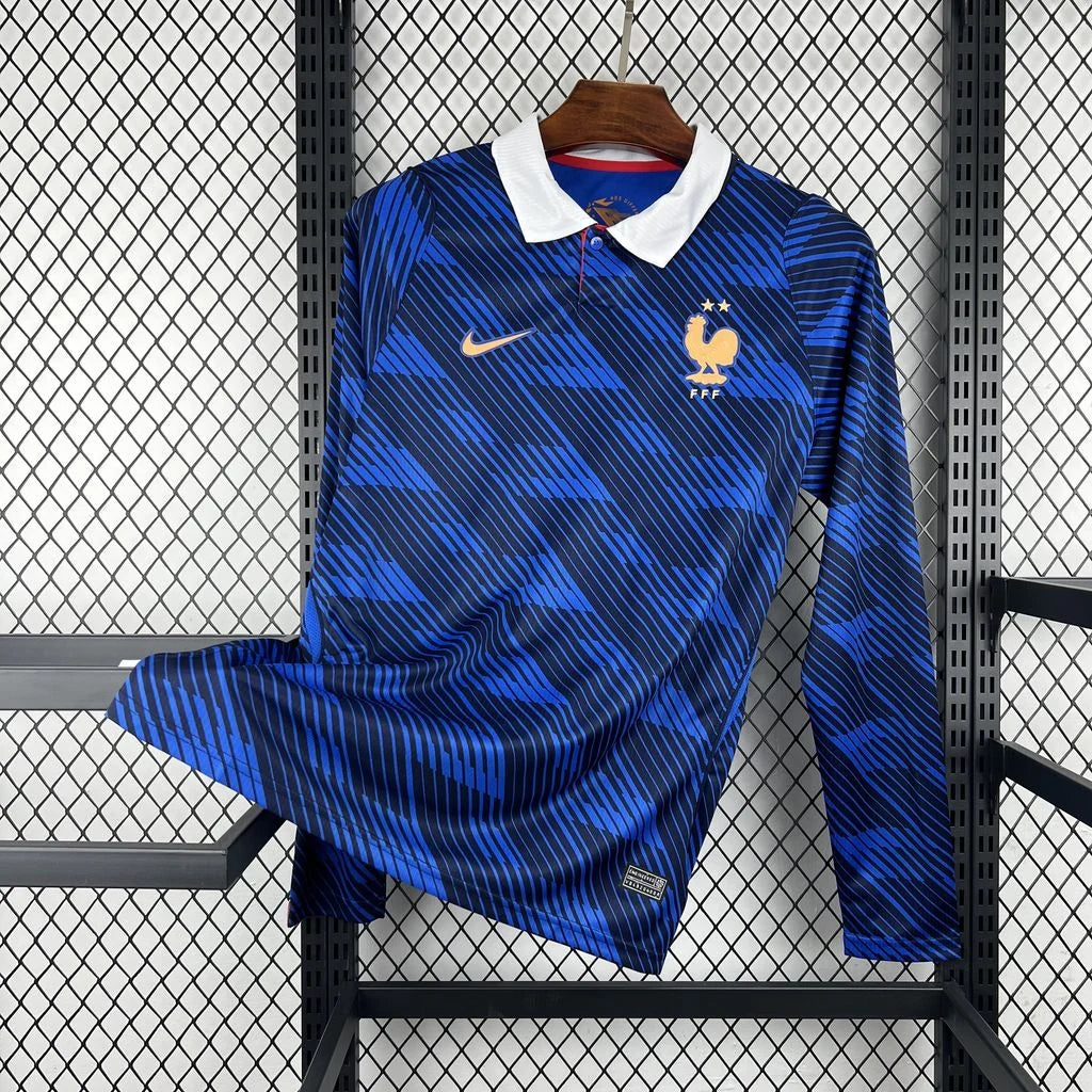 France 2026 Home Long Sleeve Fan Jersey