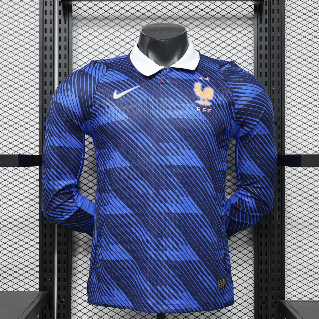 France 2026 Home Long Sleeve Player Jersey