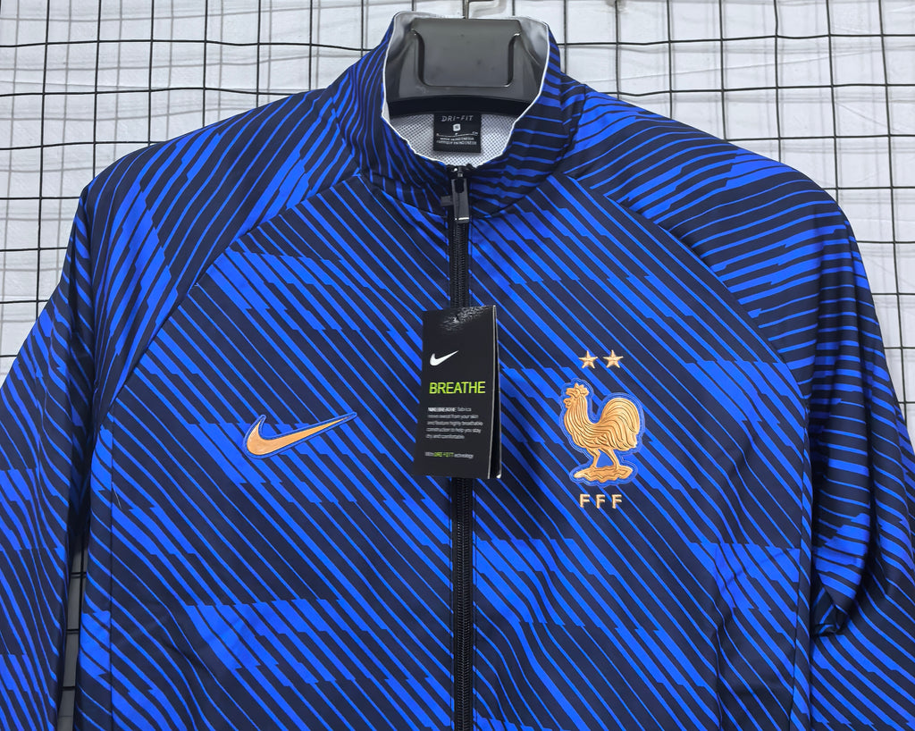 France 2026 Light Blue Training Windbreaker Jacket