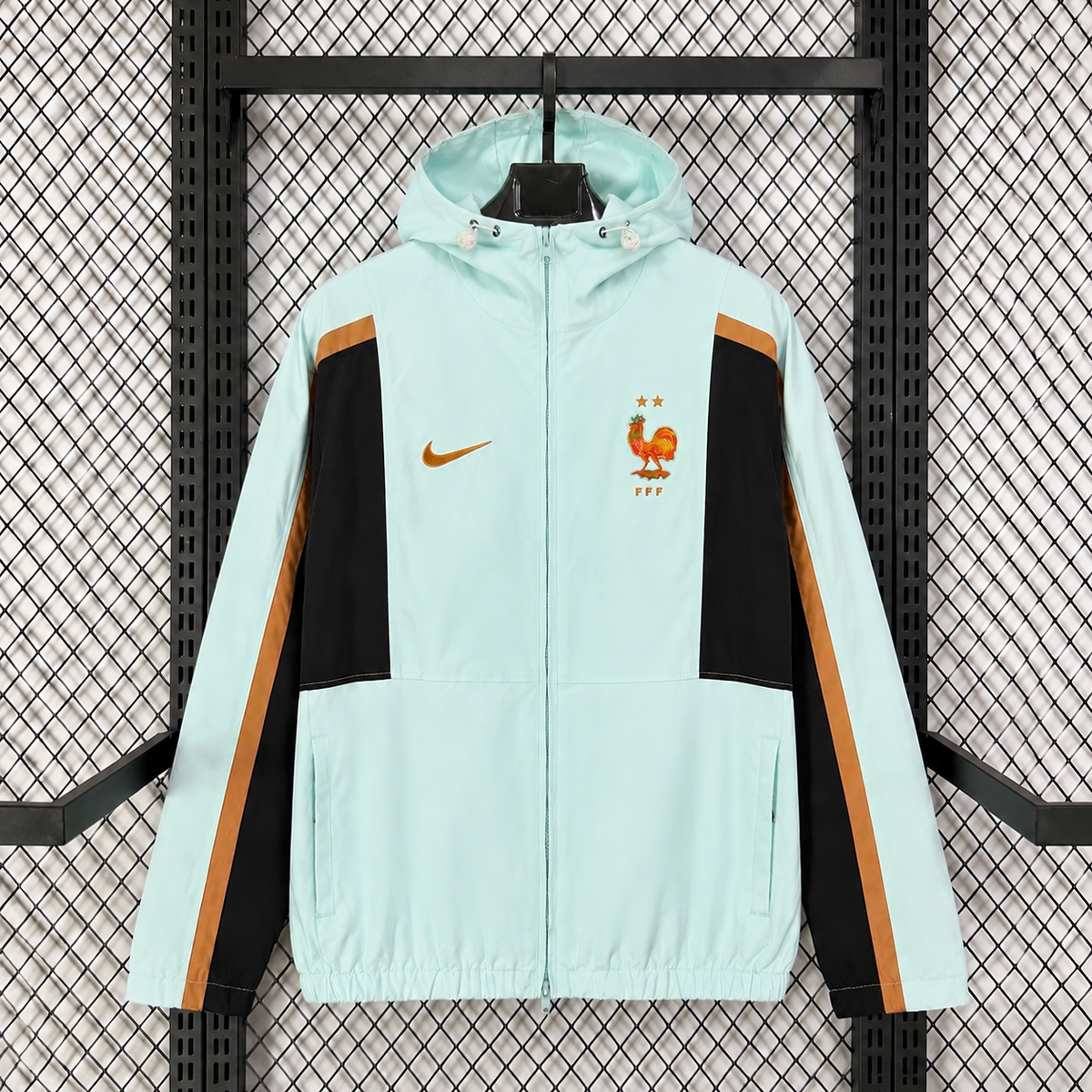France 2026 Light Green World Cup Casual Training Windbreaker Jacket