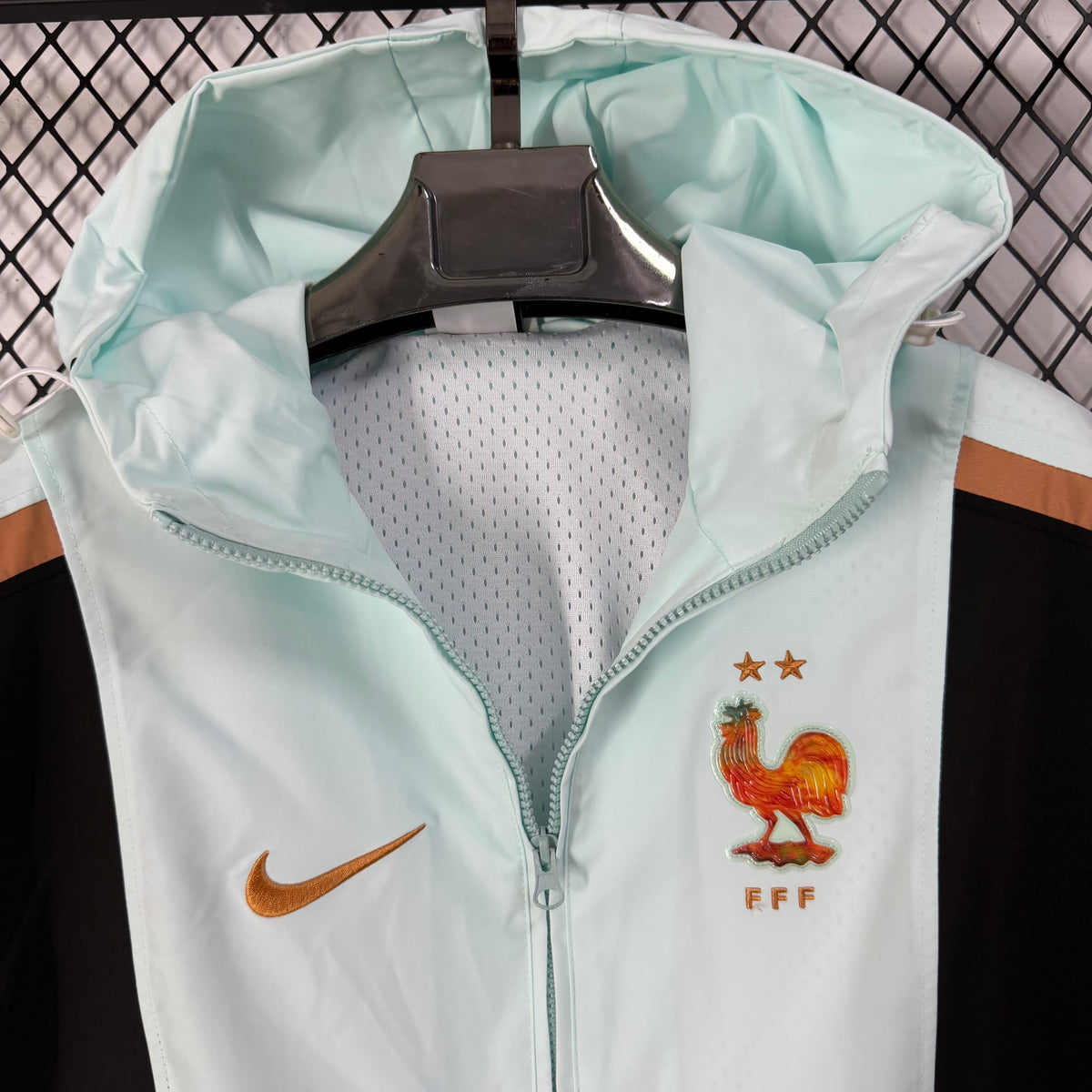 France 2026 Light Green World Cup Casual Training Windbreaker Jacket