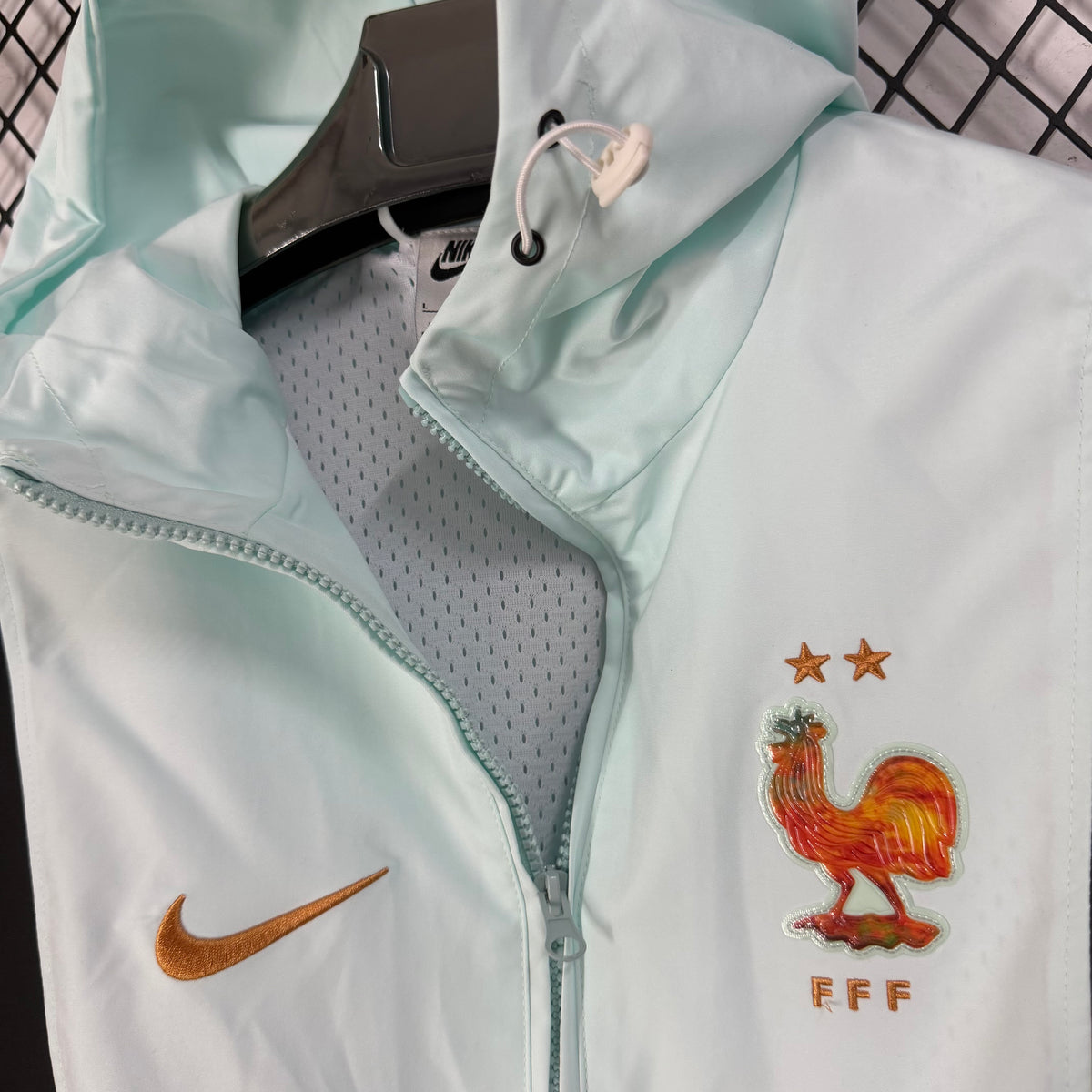 France 2026 Light Green World Cup Casual Training Windbreaker Jacket