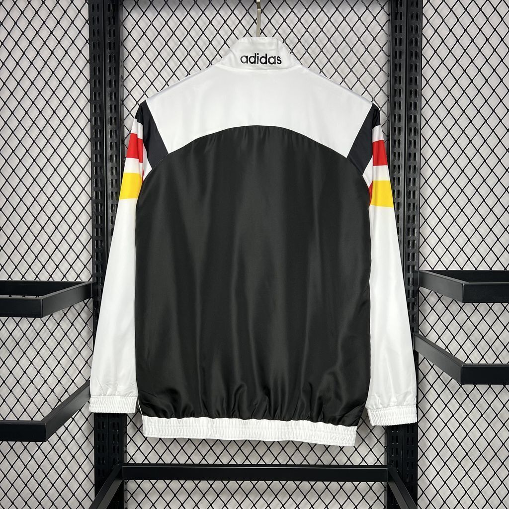Germany 2024/2025 Euro White Windbreaker Jacket