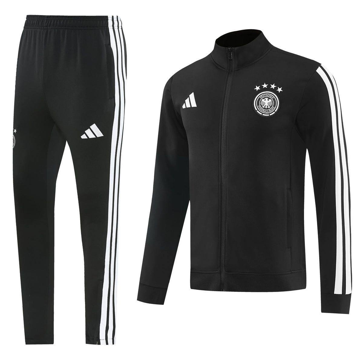 Germany 2026/2027 Black and White Tracksuit
