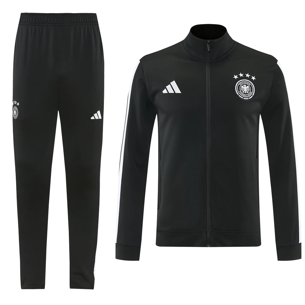 Germany 2026/2027 Black and White Tracksuit