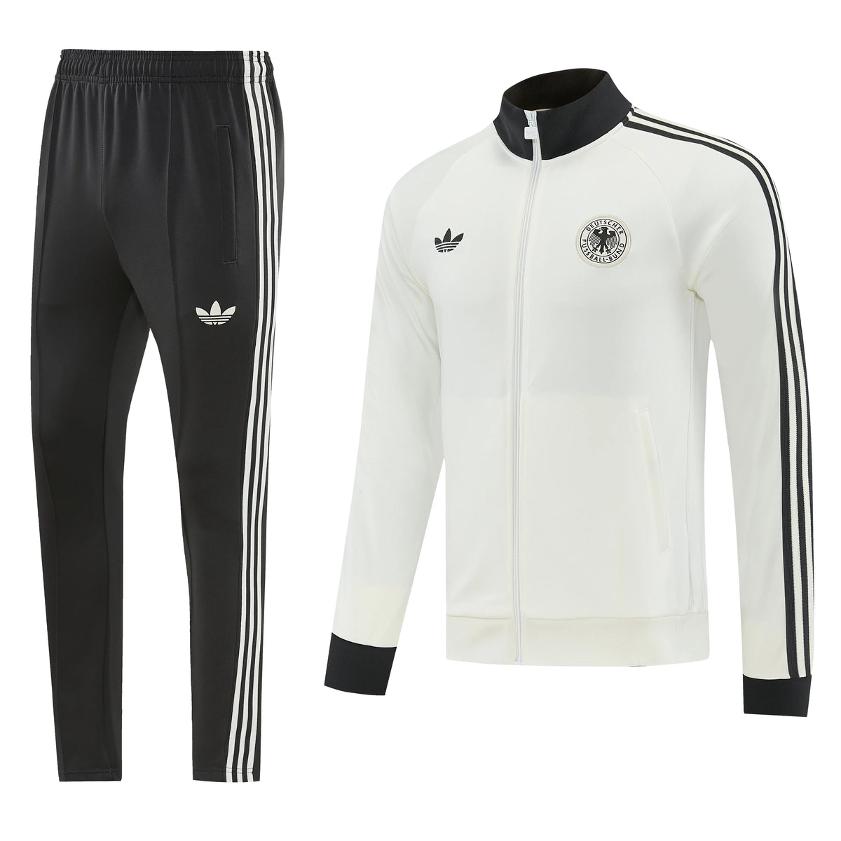 Germany 2026/2027 White and Black Tracksuit