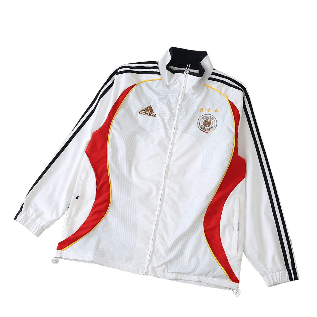 Germany 2026 Euro White Windbreaker Jacket