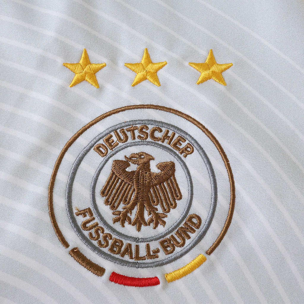 Germany 2026 Euro White Windbreaker Jacket
