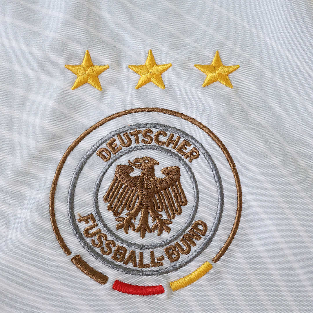 Germany 2026 Euro White Windbreaker Jacket