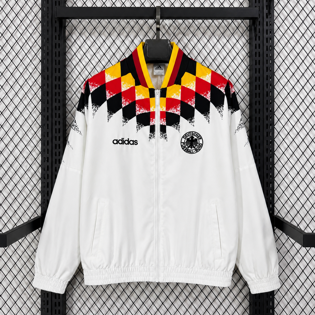 Germany 2026 White Training Windbreaker