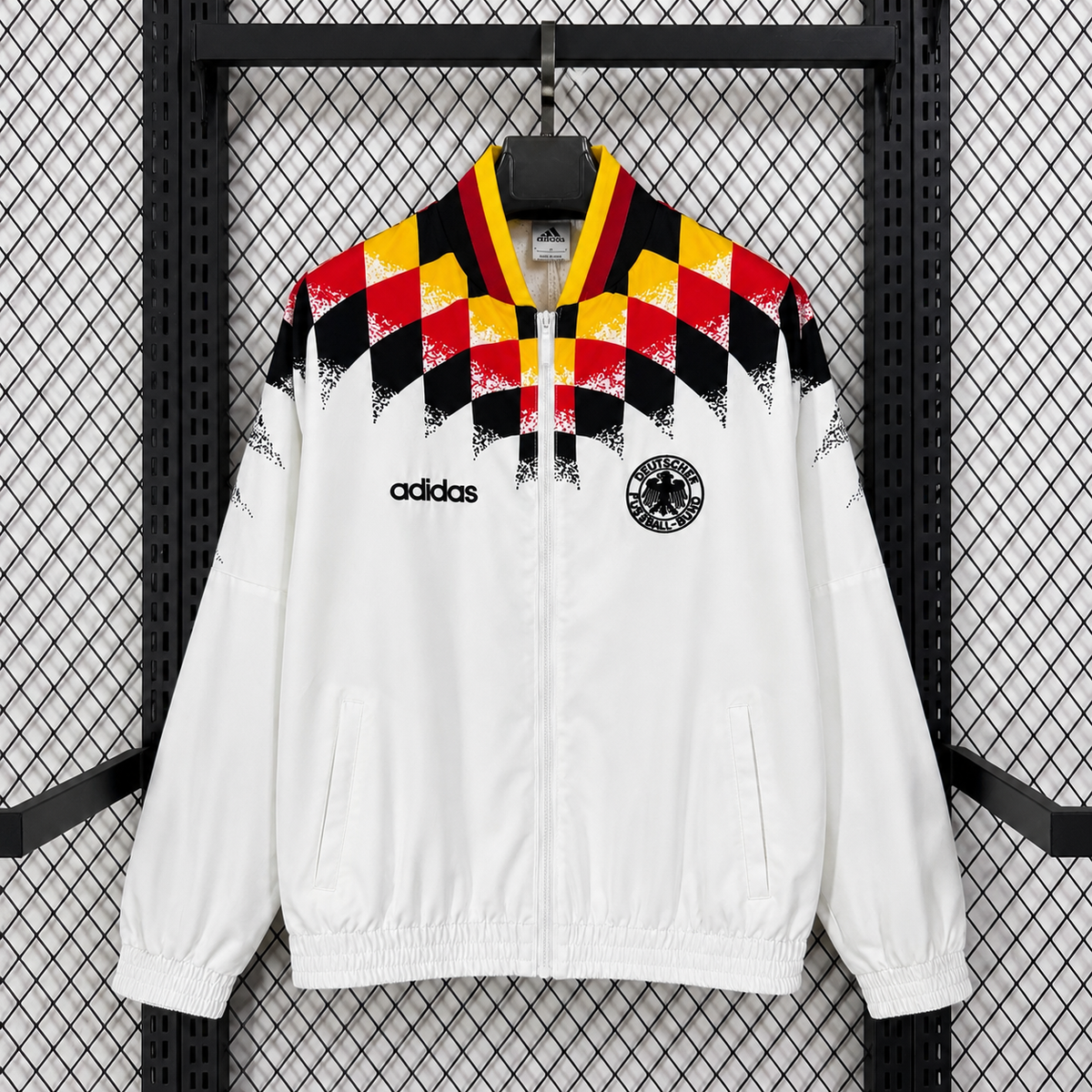 Germany 2026 White Training Windbreaker