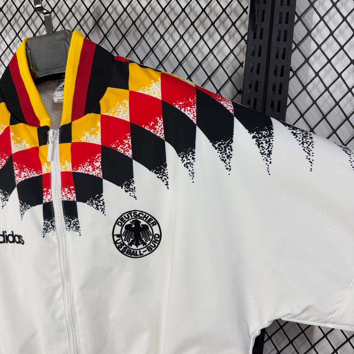 Germany 2026 White Training Windbreaker