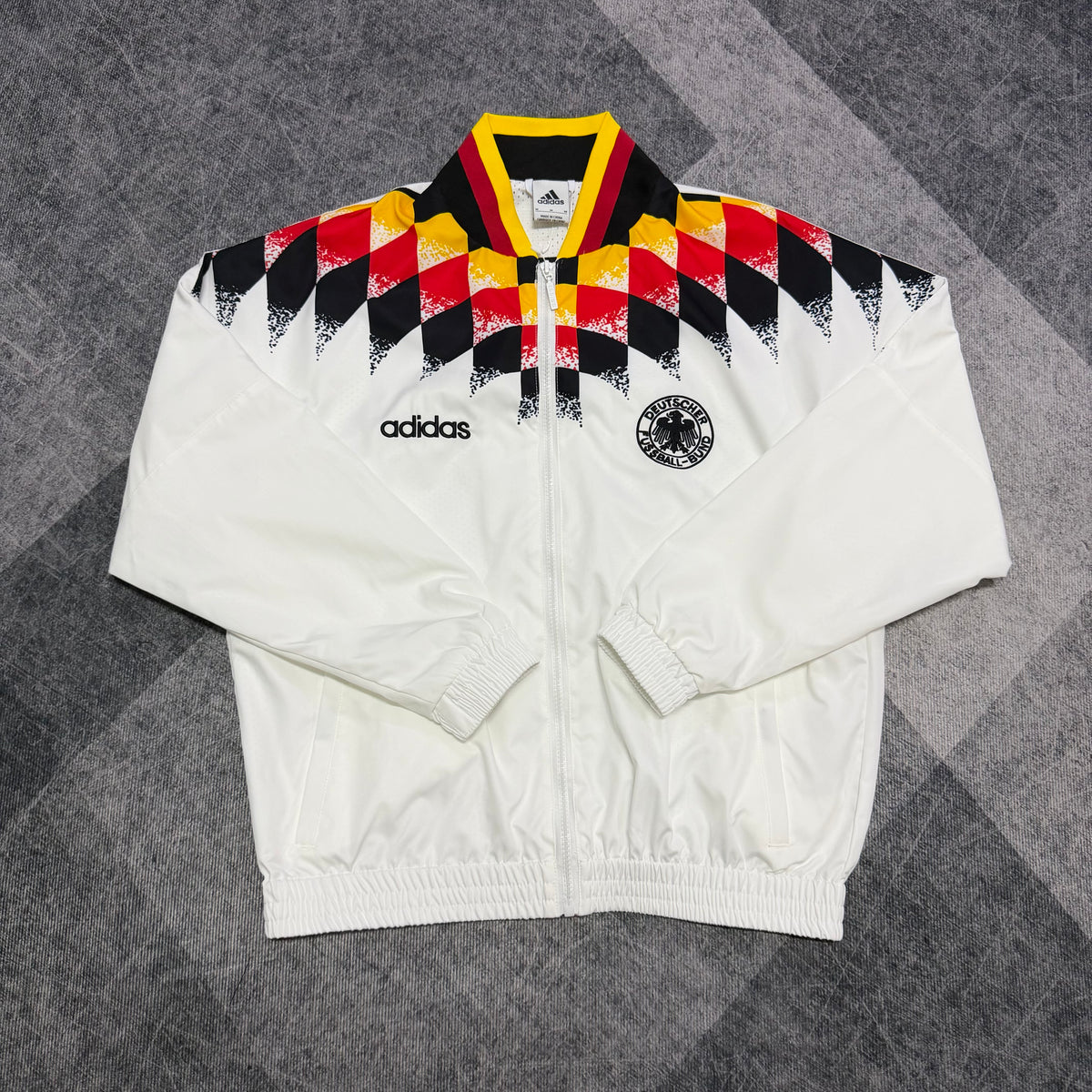 Germany 2026 White Training Windbreaker