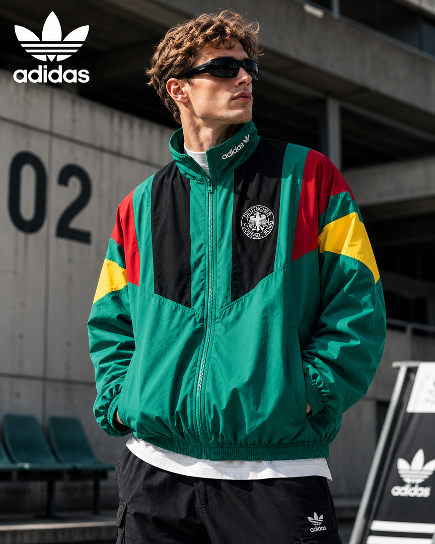 Germany 2026 World Cup Lake Green Casual Training Windbreaker
