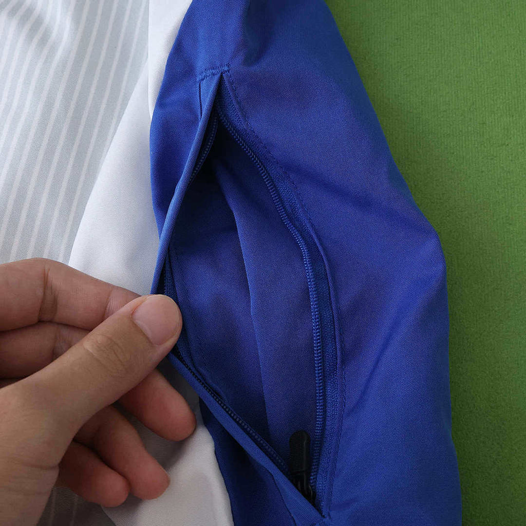 Greece 2026 White Blue Windbreaker Jacket