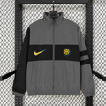 Inter Milan 2026/2027 Grey Retro Casual Trench Coat