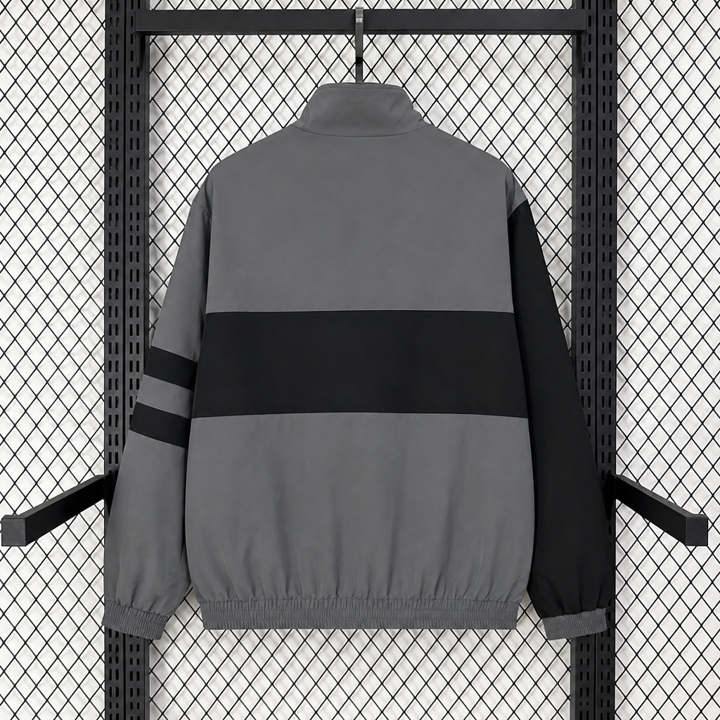 Inter Milan 2026/2027 Grey Retro Casual Trench Coat