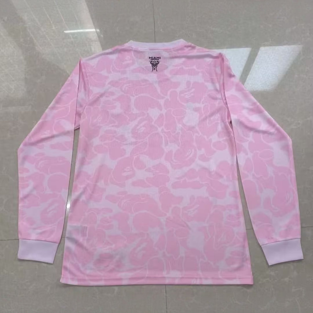 Inter Miami 2023/2024 Limited Gris Pink Long Sleeve Jersey