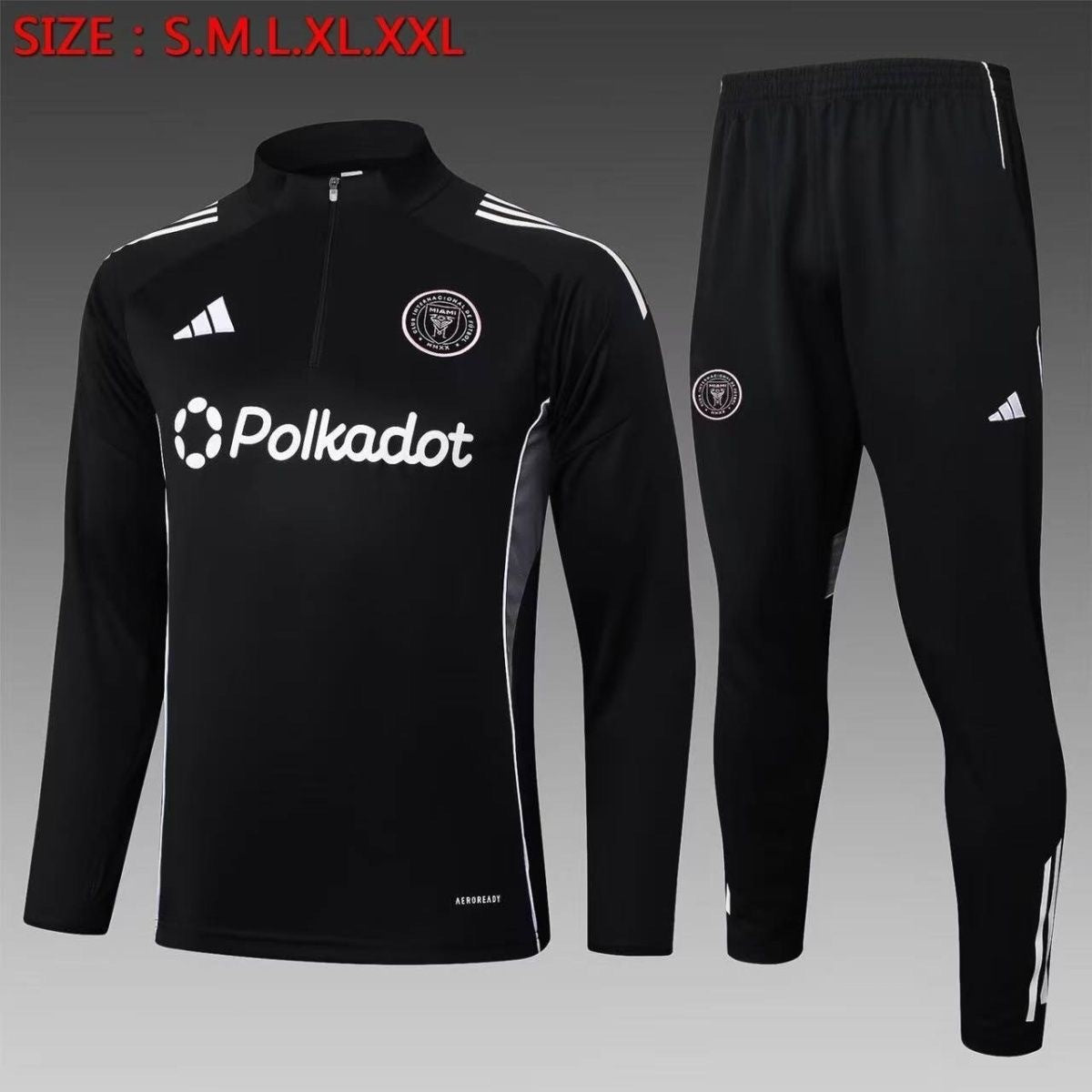 Inter Miami 2025/2026 Black Tracksuit