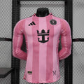 Inter Miami 2025/2026 Home Long Sleeve Player Jersey