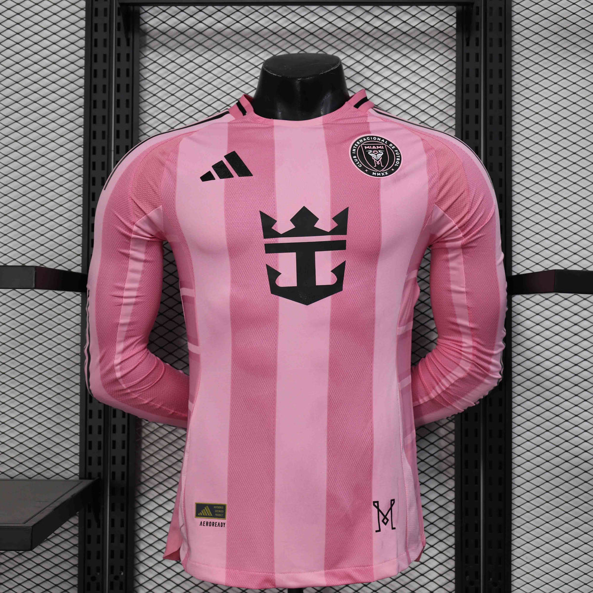 Inter Miami 2025/2026 Home Long Sleeve Player Jersey
