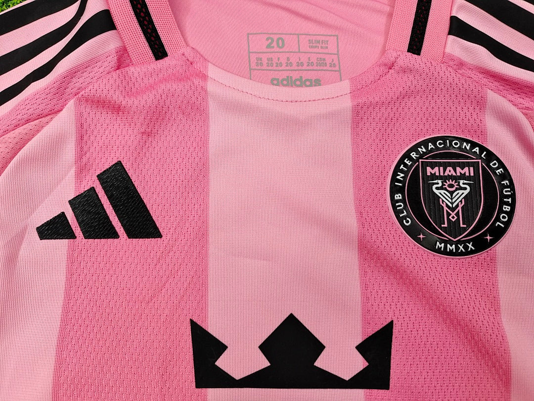Inter Miami 2025/2026 Home Player Jersey Kids Size