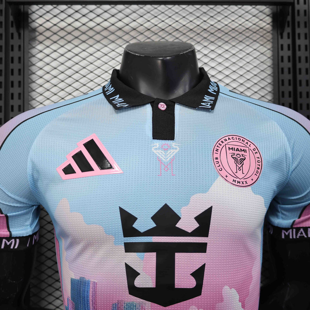Inter Miami 2025/2026 Pink & Blue Special Edition Player Jersey