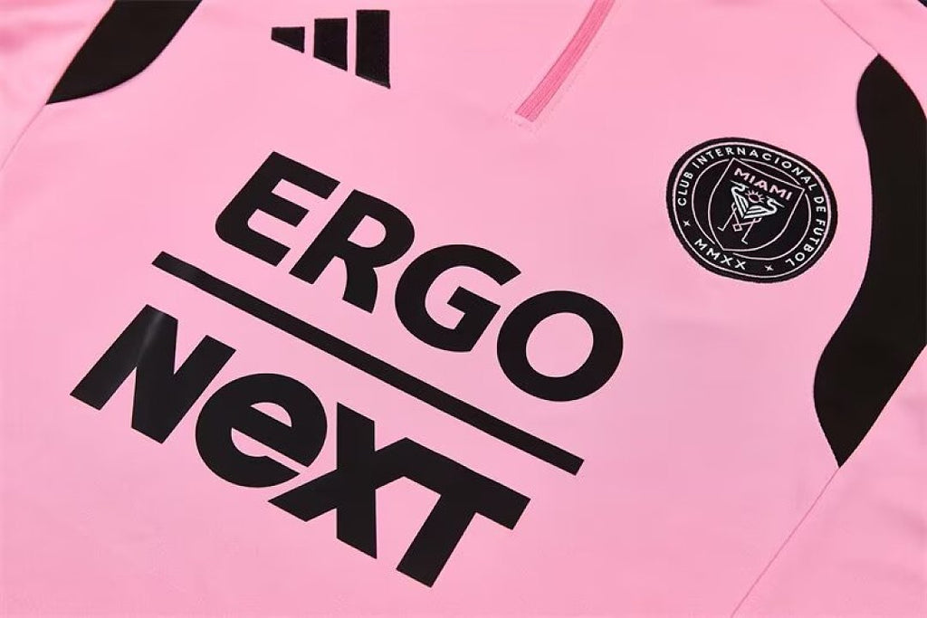 Inter Miami 2026/2027 Pink Half Pull Training Suit